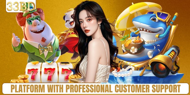 Platform with professional customer support mechanism
