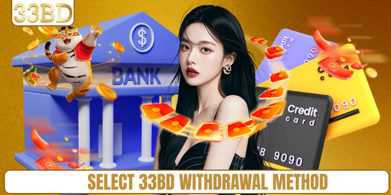 Select 33BD withdrawal method